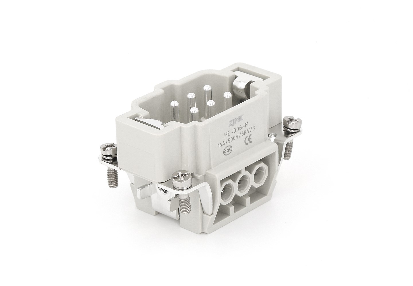 HDC-006-M kruvilõksuga raskeveokite pistik